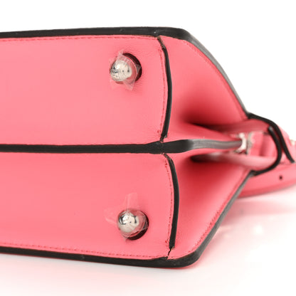 Fendi Shiny Nappa Petite Peekaboo I SEE U Satchel Pink Dalia 12 of 12