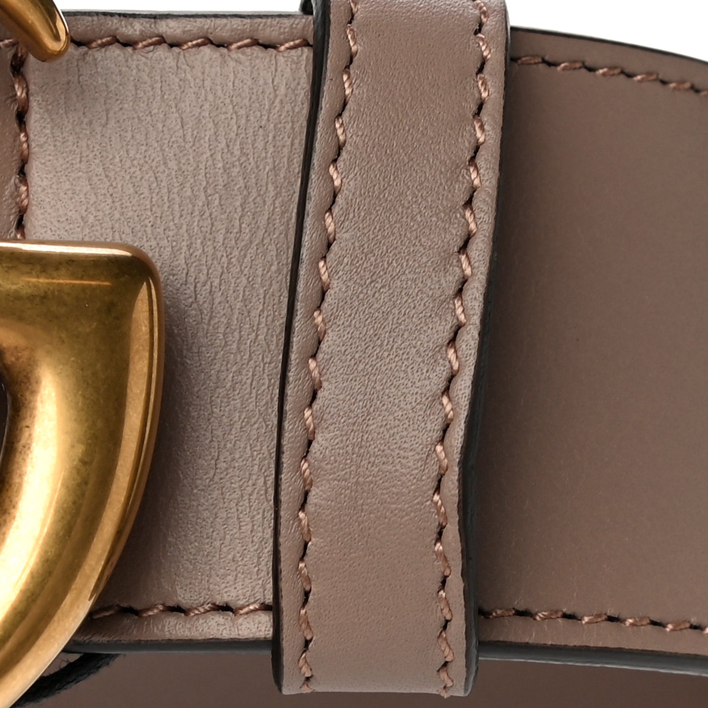 Calfskin Double G 40mm Belt 110 44 Porcelain Rose