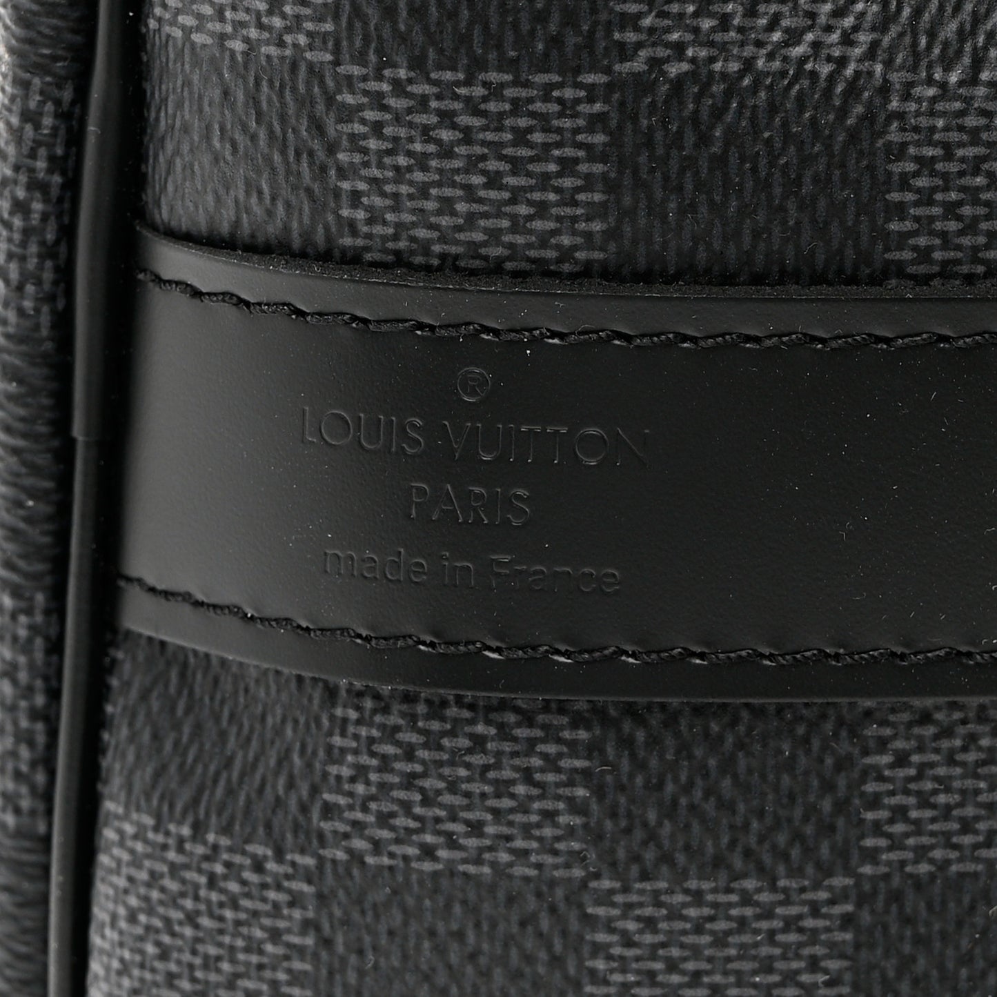 Damier Graphite Keepall Bandouliere 45