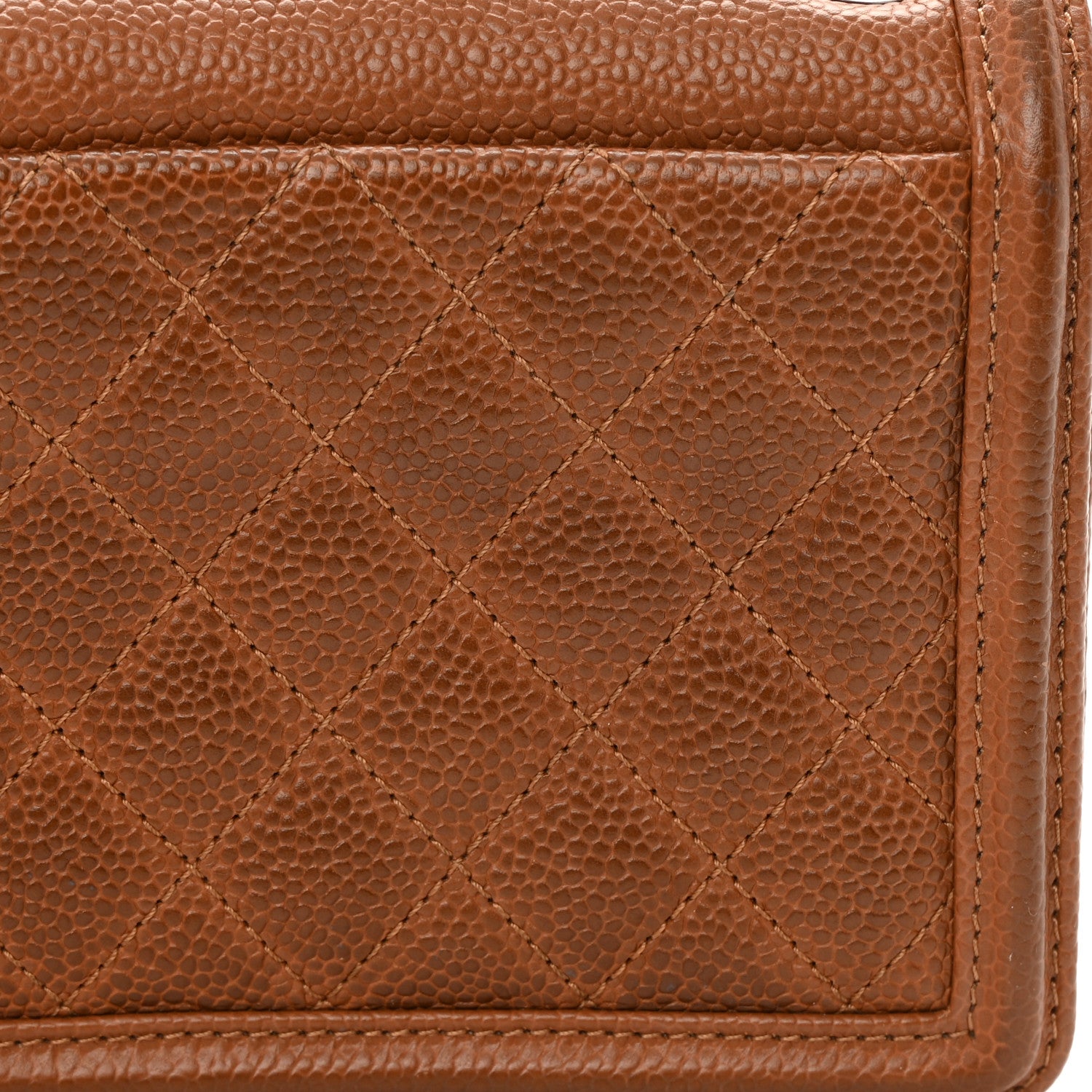 Chanel Caviar Mini Dallas Boy Brick Flap Brown 14 of 15