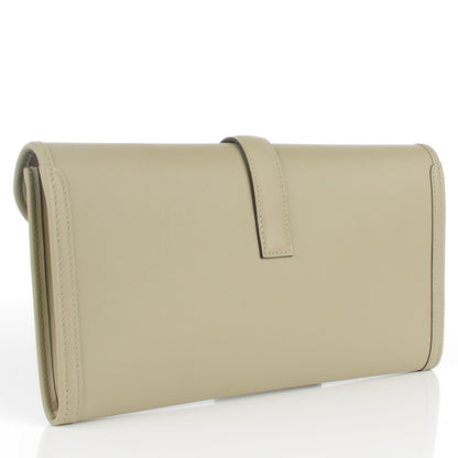 Hermes Veau Swift Jige Elan 29 Clutch Sauge 3 of 7