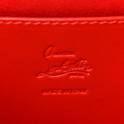 Christian Louboutin Suede Crystal Strass Small Palmette Clutch Pink Vintage Rose 6 of 8
