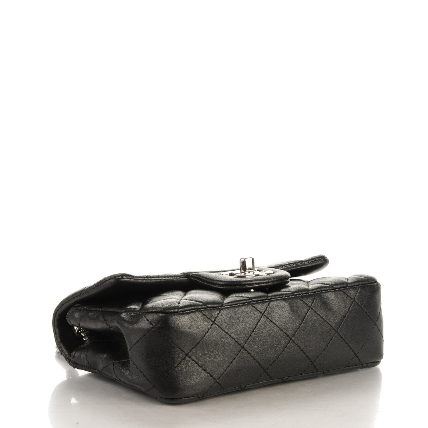 Chanel Lambskin Quilted Extra Mini Flap Black 4 of 10