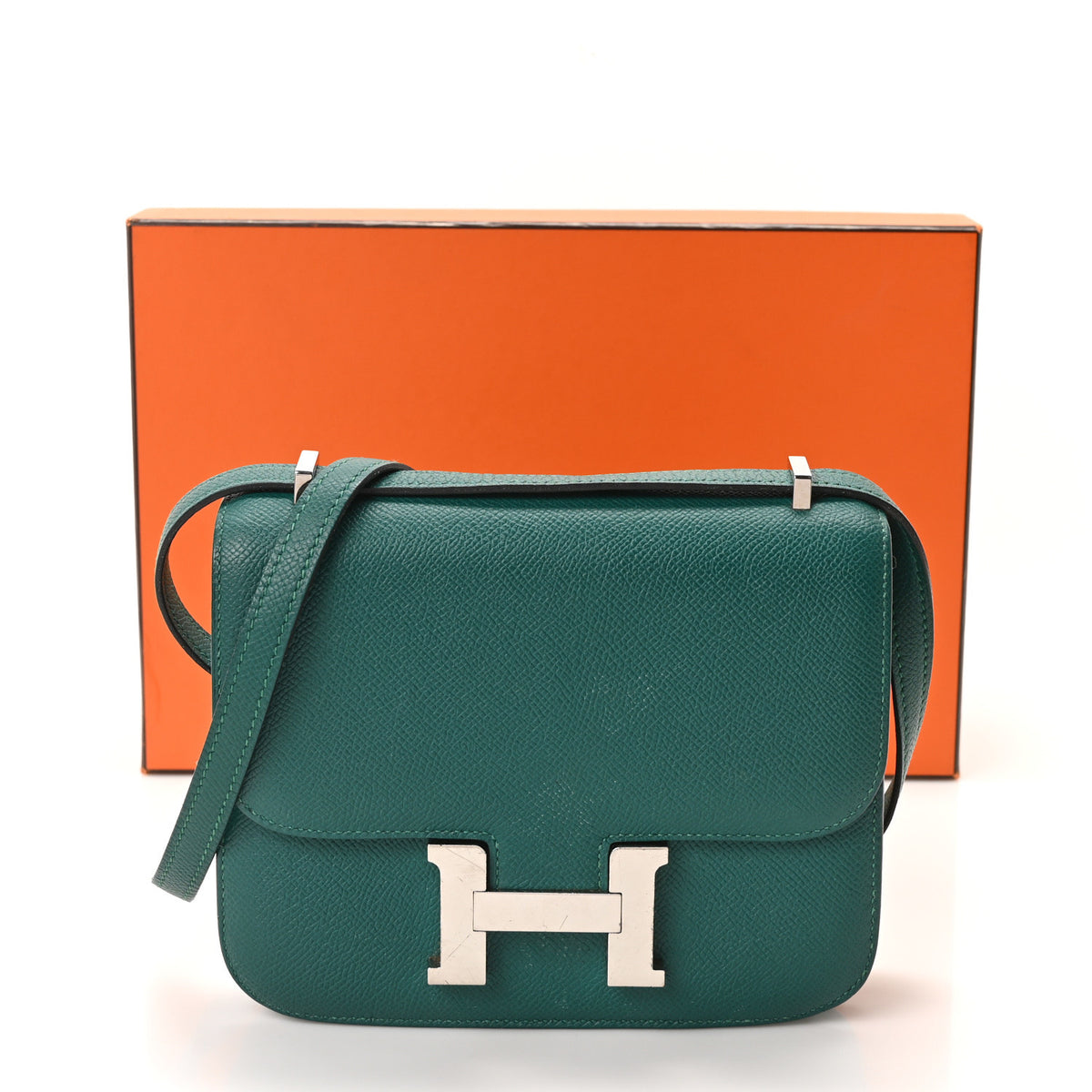 Hermes Epsom Constance 18 Malachite 11 of 11