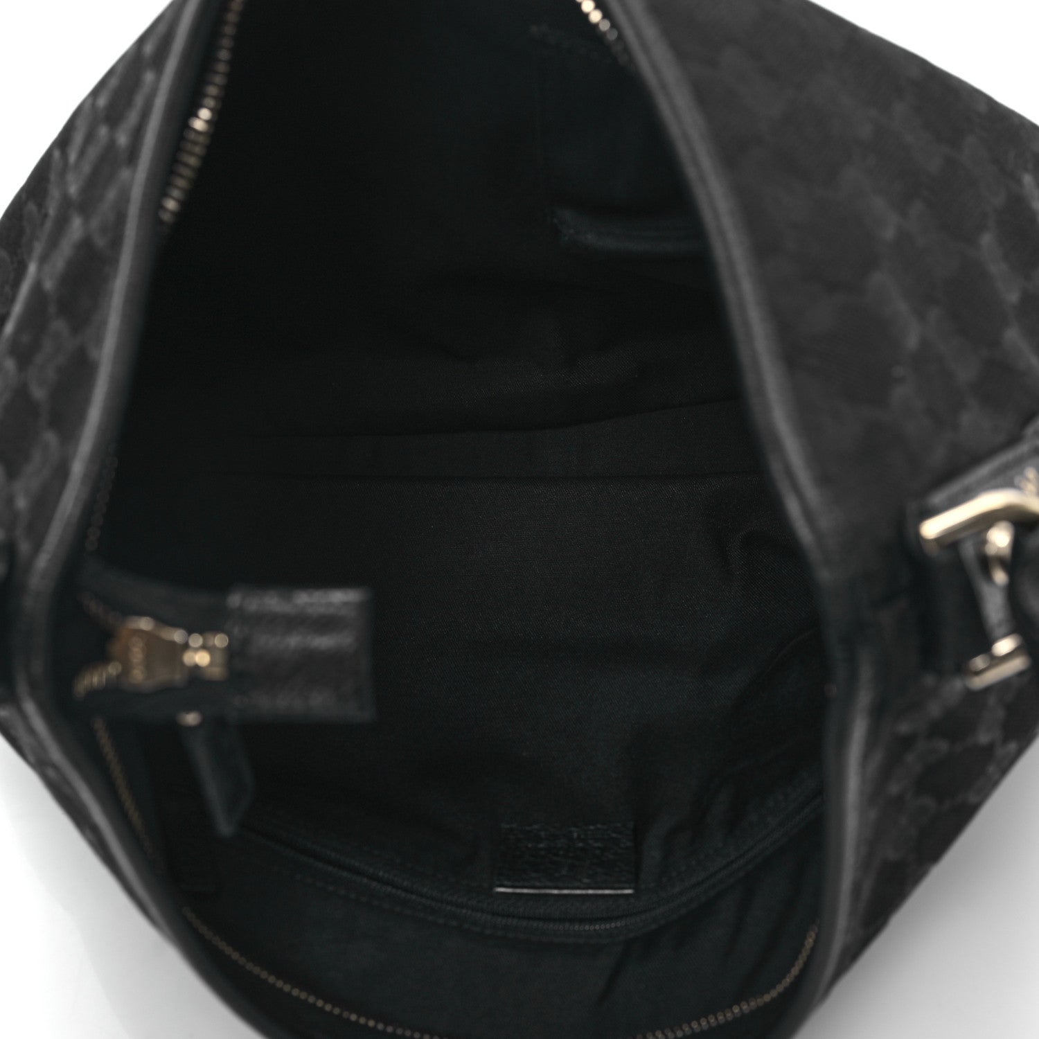 Gucci Monogram Abbey Hobo Black 5 of 11