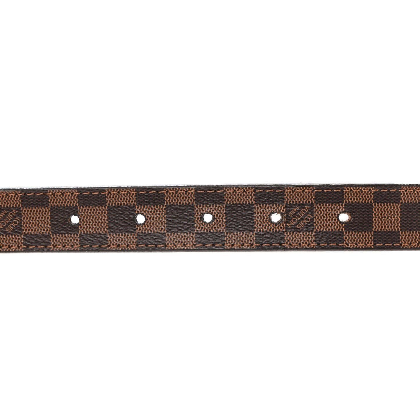 Mini Damier Ebene 25mm LV Initiales Belt 80/32
