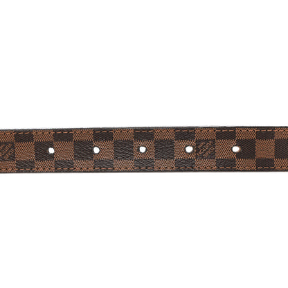 Louis Vuitton Mini Damier Ebene 25mm LV Initiales Belt 80/32 4 of 7