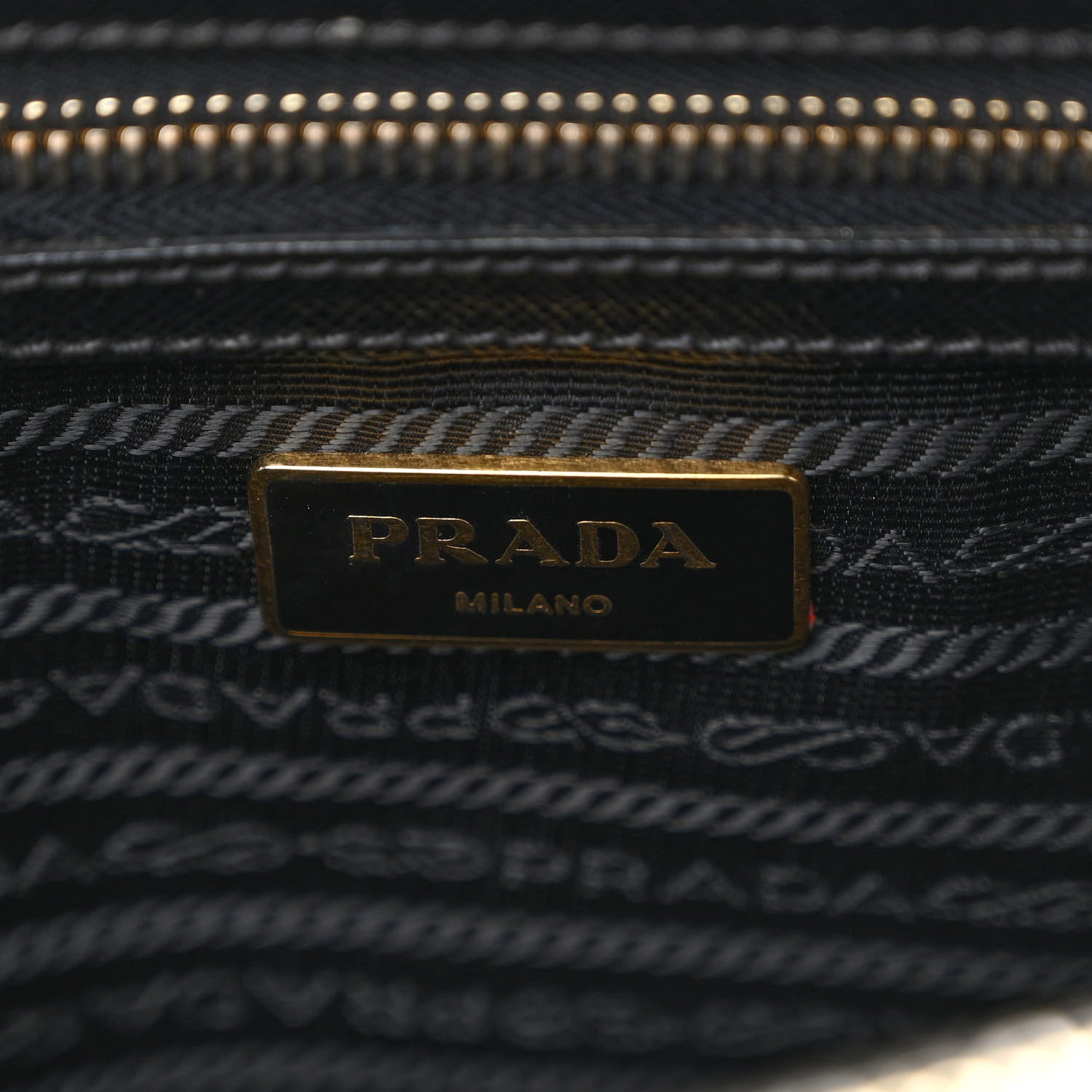Prada Saffiano Medium Galleria Double Zip Tote Black 6 of 9