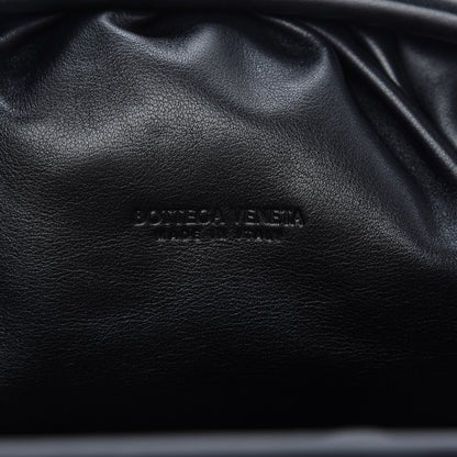 Bottega Veneta Smooth Butter Calf The Pouch Oversized Clutch Black 7 of 8