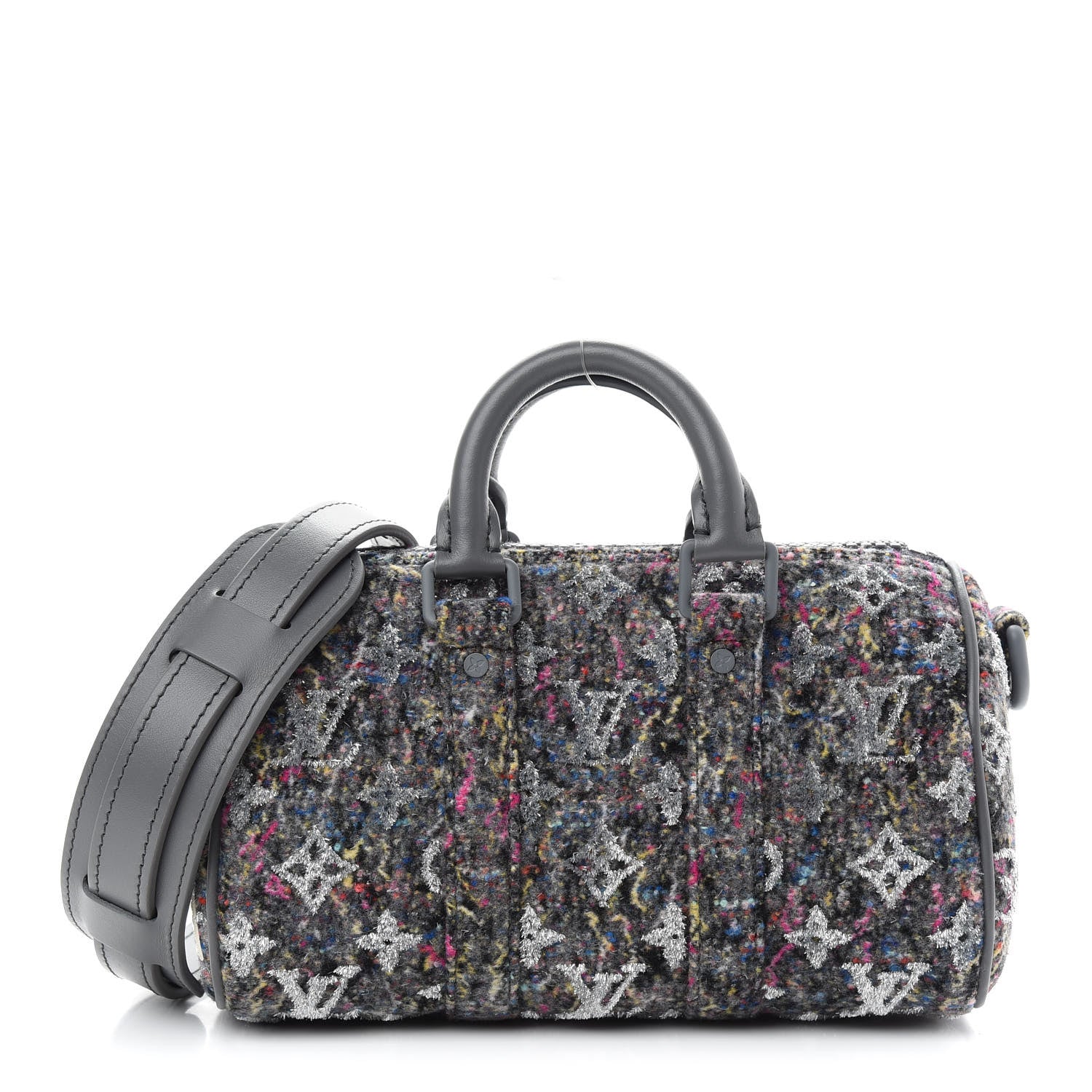 Louis Vuitton Wool Keepall XS Multicolor 1 of 8