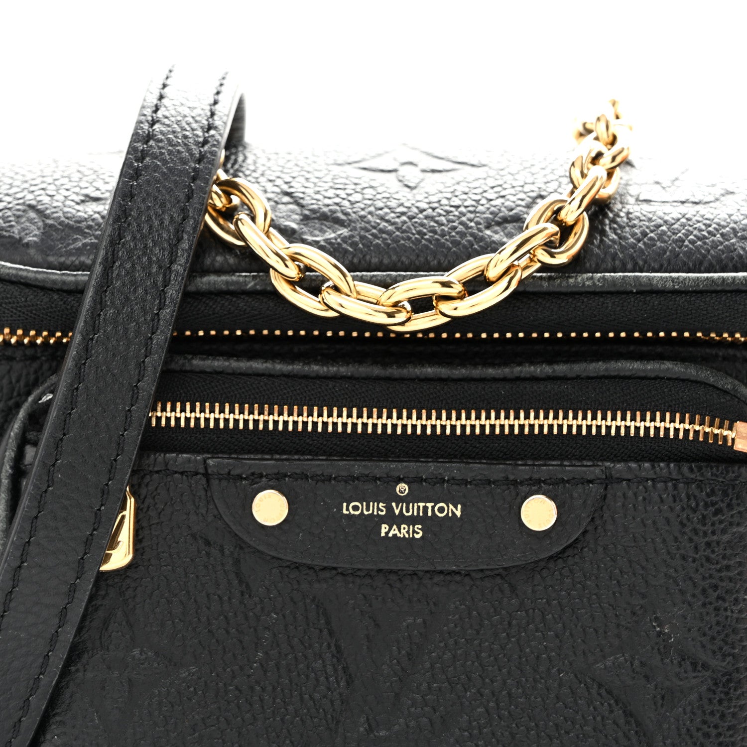 Louis Vuitton Empreinte Mini Bumbag Black 7 of 13