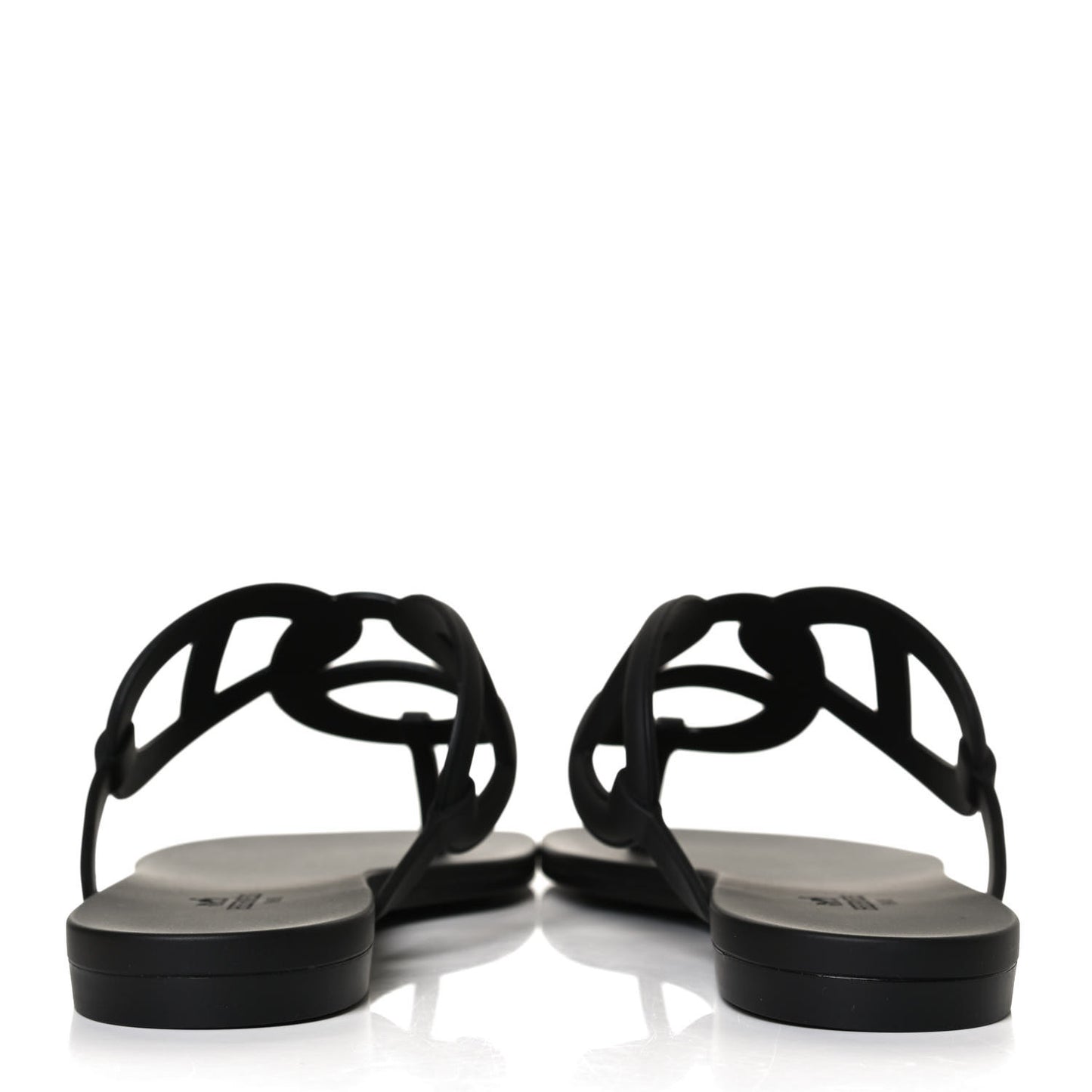 Rubber Womens Egerie Sandals 37 Black
