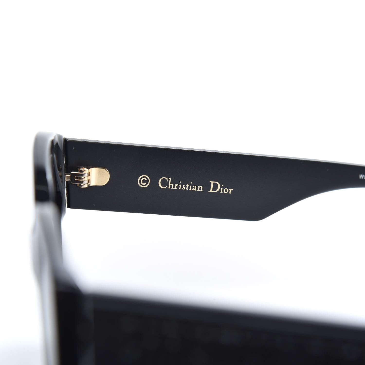 Christian Dior Acetate DiorID2 Sunglasses Black 5 of 7