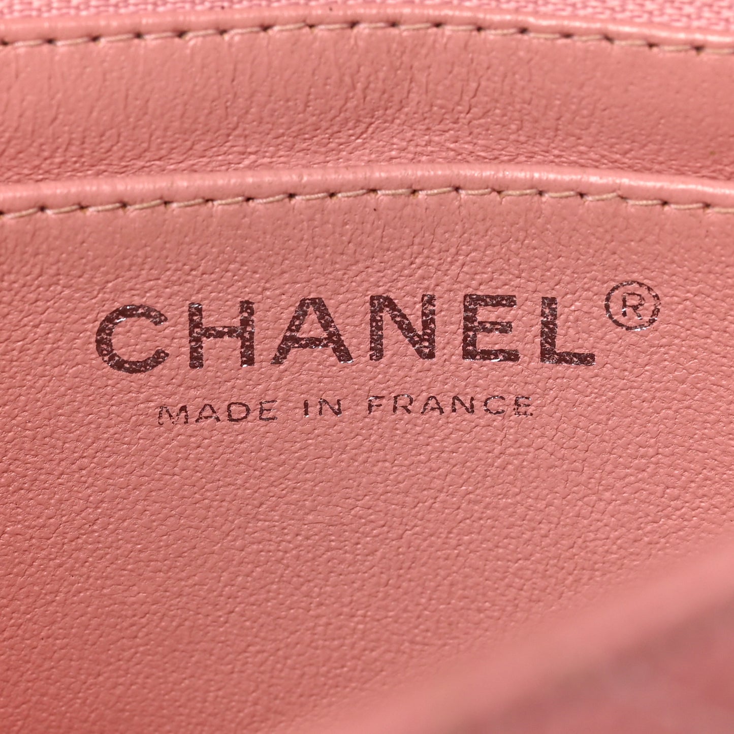 Caviar Quilted Mini Square Flap Pink