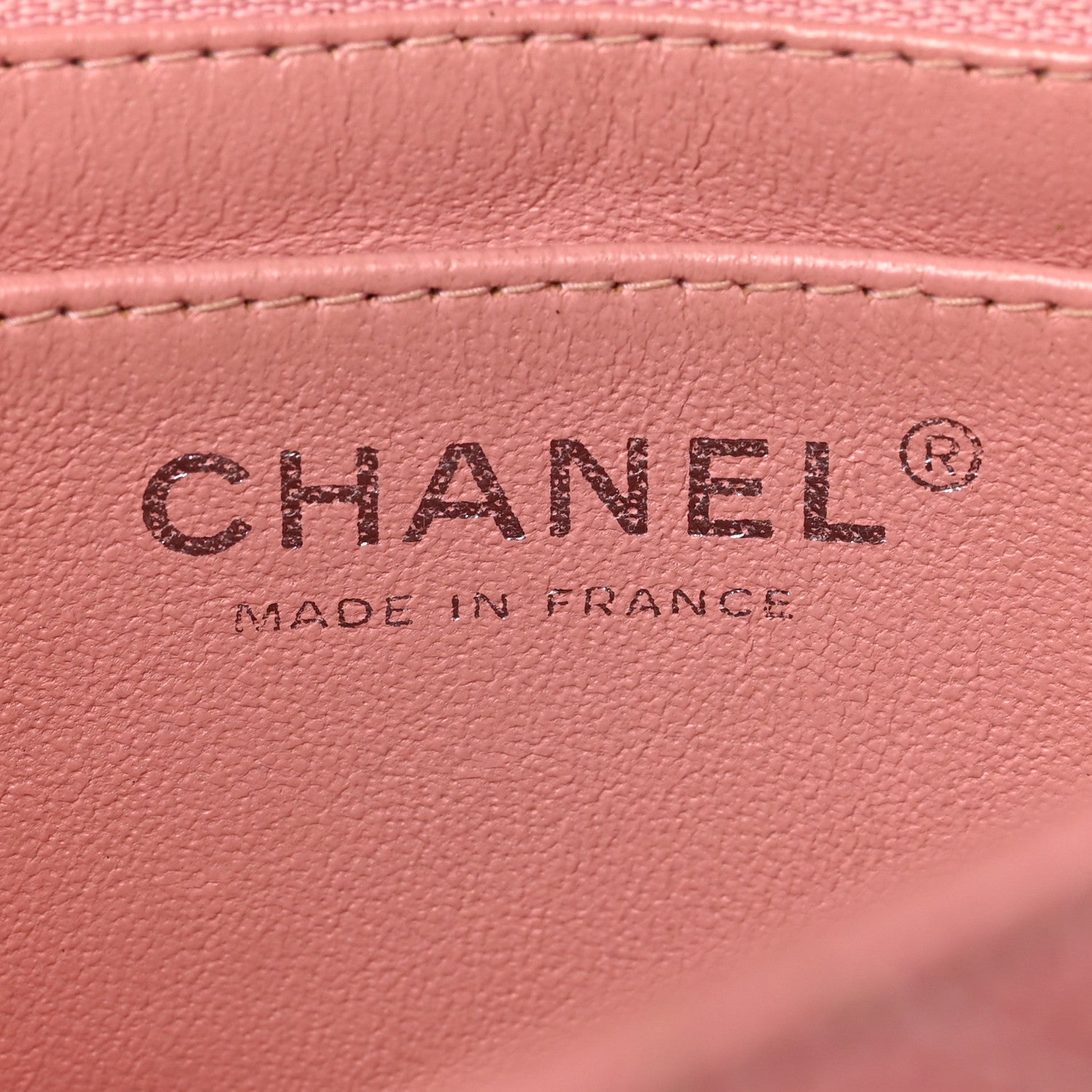 Chanel Caviar Quilted Mini Square Flap Pink 6 of 9