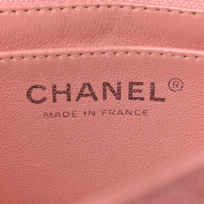 Chanel Caviar Quilted Mini Square Flap Pink 6 of 9