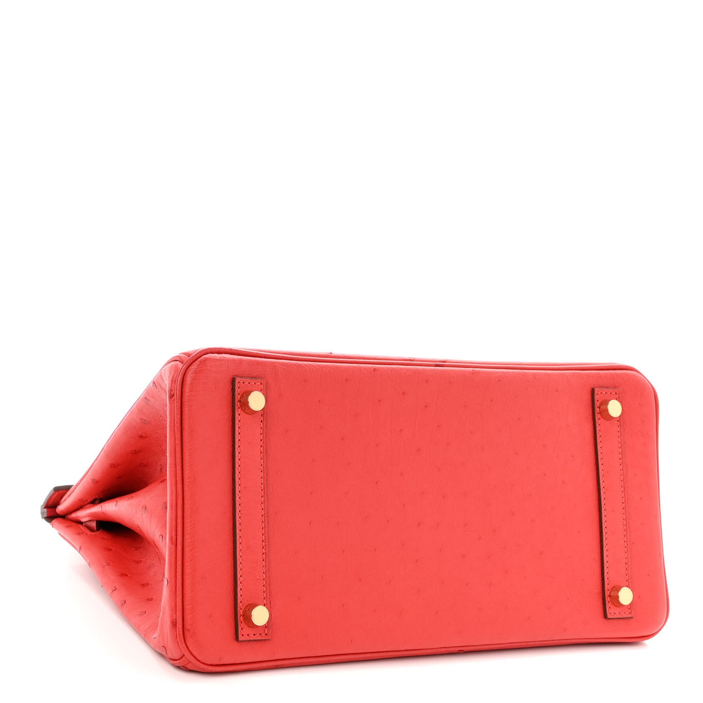 Ostrich Birkin 30 Rouge Vif