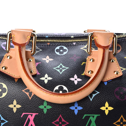 Louis Vuitton Monogram Multicolor Speedy 30 Black 9 of 11