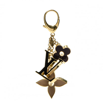 Louis Vuitton Fleur De Monogram Bag Charm Dore 1 of 5