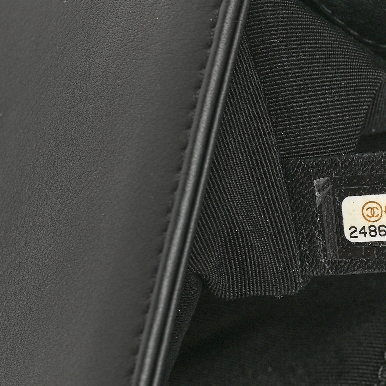 Chanel Calfskin Quilted Medium Boy Flap Black 8 of 12