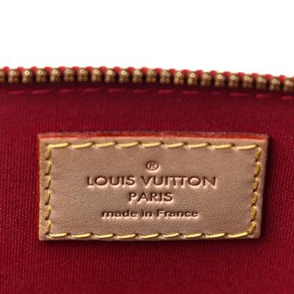 Louis Vuitton Vernis Rayures Alma BB Pomme D'Amour 6 of 14
