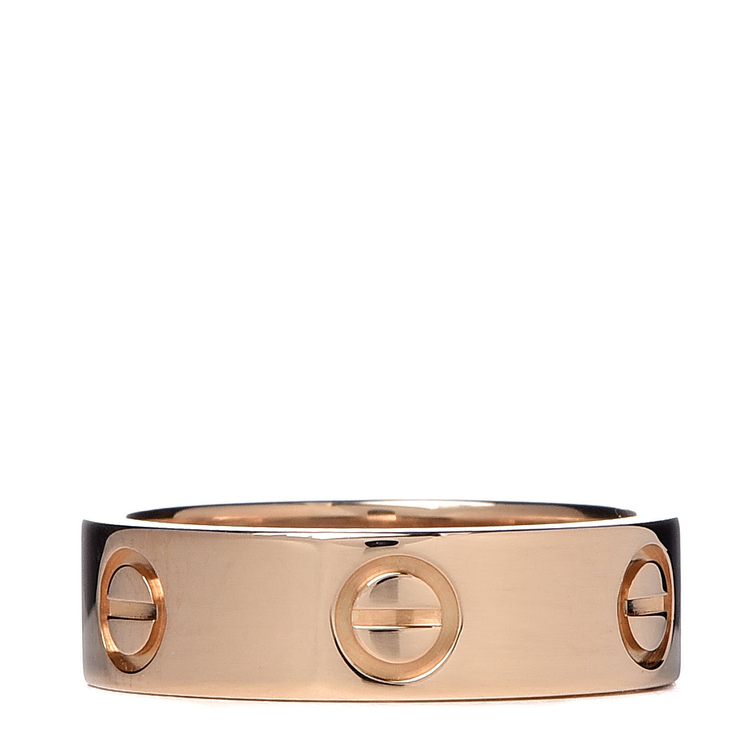 Cartier 18K Yellow Gold 5.5mm LOVE Ring 52 6 3 of 4
