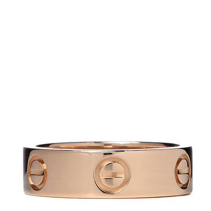 Cartier 18K Yellow Gold 5.5mm LOVE Ring 52 6 3 of 4