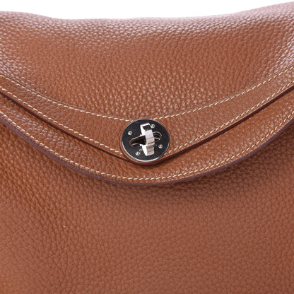 Hermes Taurillon Clemence Lindy 30 Gold 14 of 14