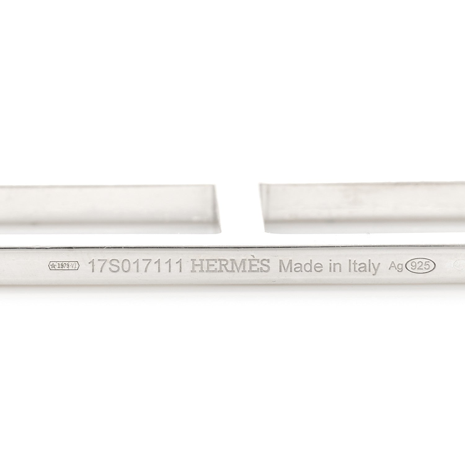 Hermes Sterling Silver Ever Chaine d'Ancre Long Necklace 120 4 of 4
