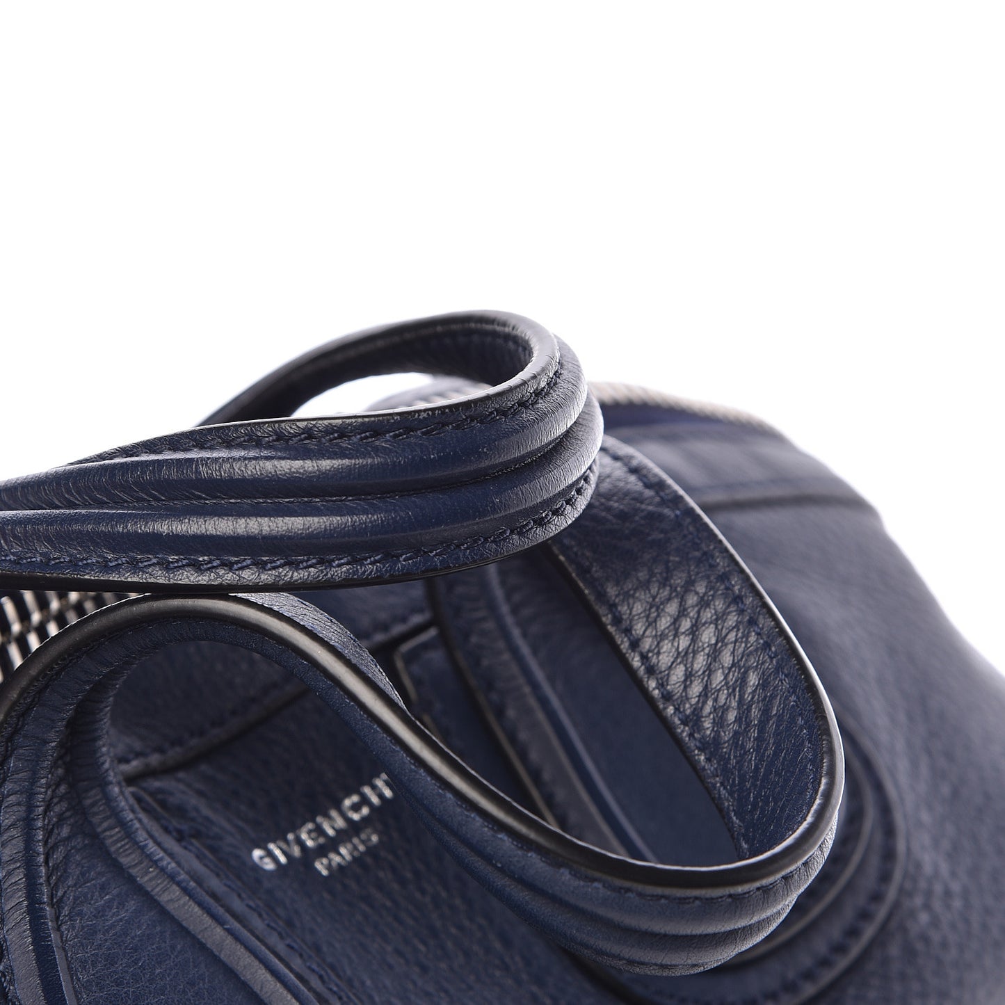 Pebbled Calfskin Small Nightingale Navy