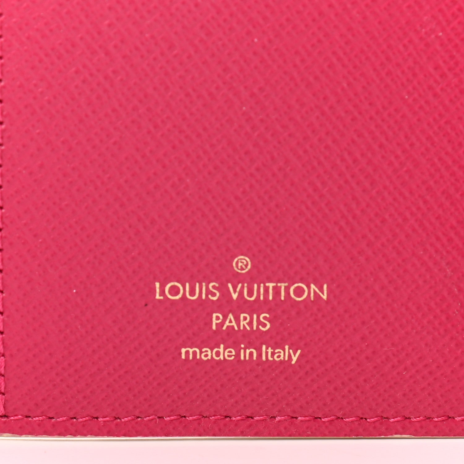 Louis Vuitton Damier Azur 2021 Christmas Animation Hollywood Victorine Wallet Fuchsia 6 of 6