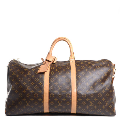 Louis Vuitton Monogram Keepall Bandouliere 55 1 of 7