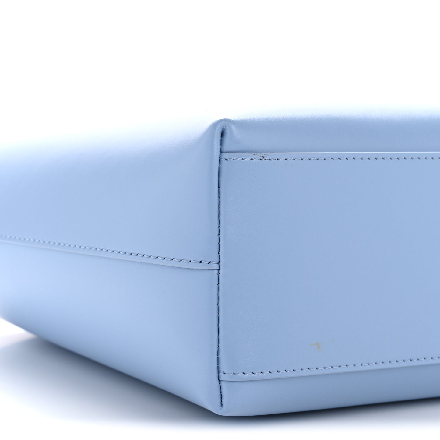 Calfskin Small DG Logo Shopper Tote Carta Zucchero