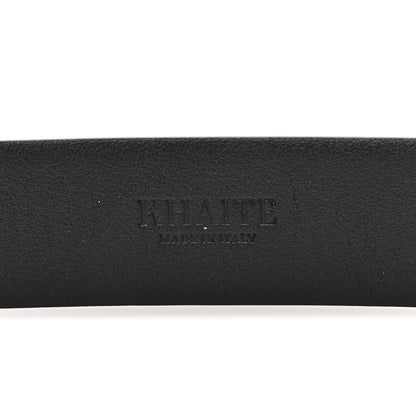 Khaite Calfskin Bambi Belt 80 32 Black 3 of 6