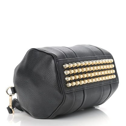 Alexander Wang Pebbled Lambskin Rockie Black Pale Gold Hardware 4 of 9