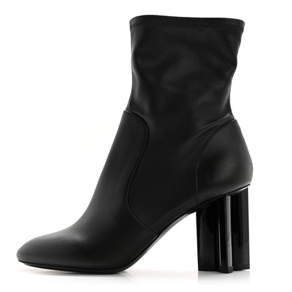 Louis Vuitton Calfskin Uniformes Silhouette Ankle Boots 39 Black 1 of 8