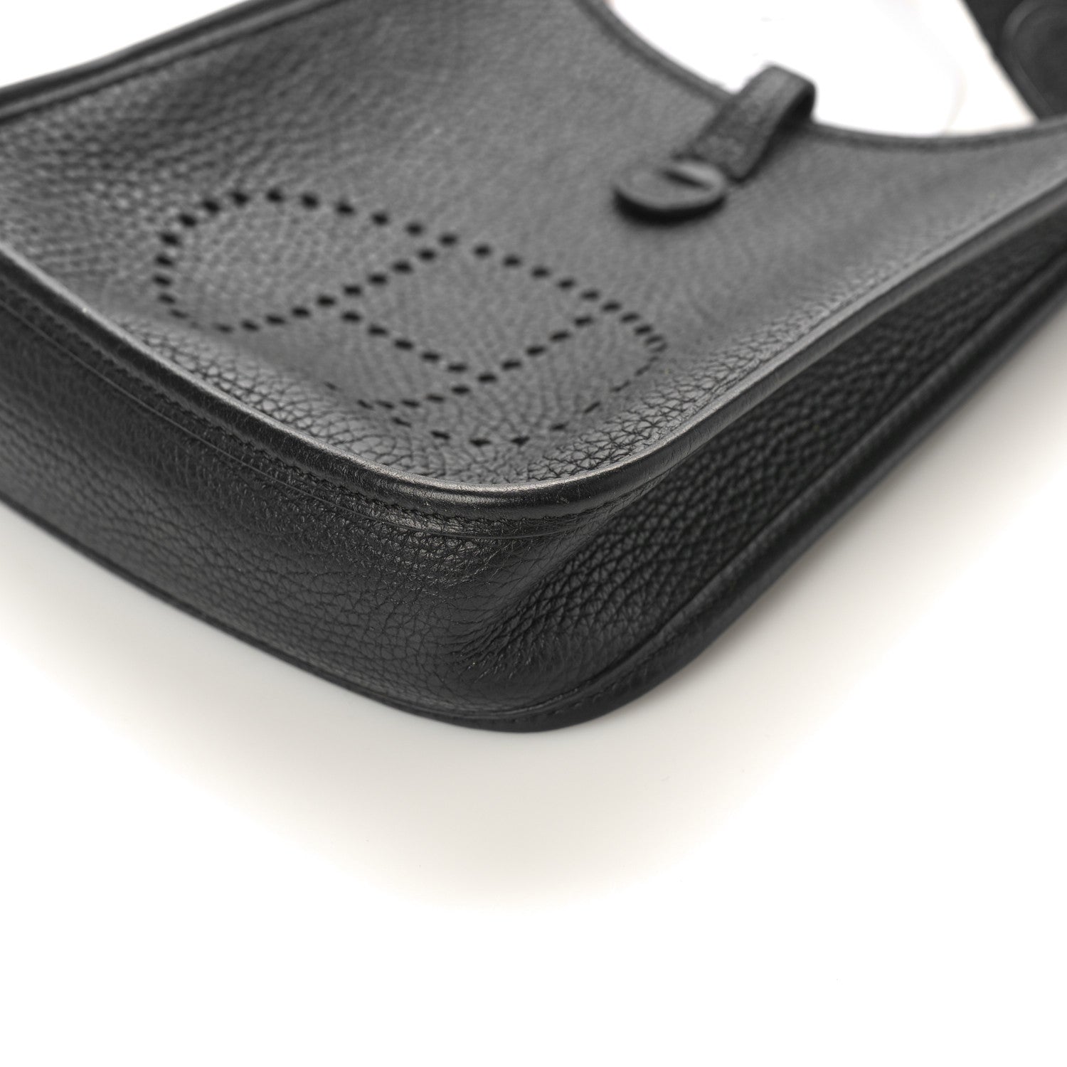 Hermes Taurillon Clemence Evelyne TPM Black 9 of 10