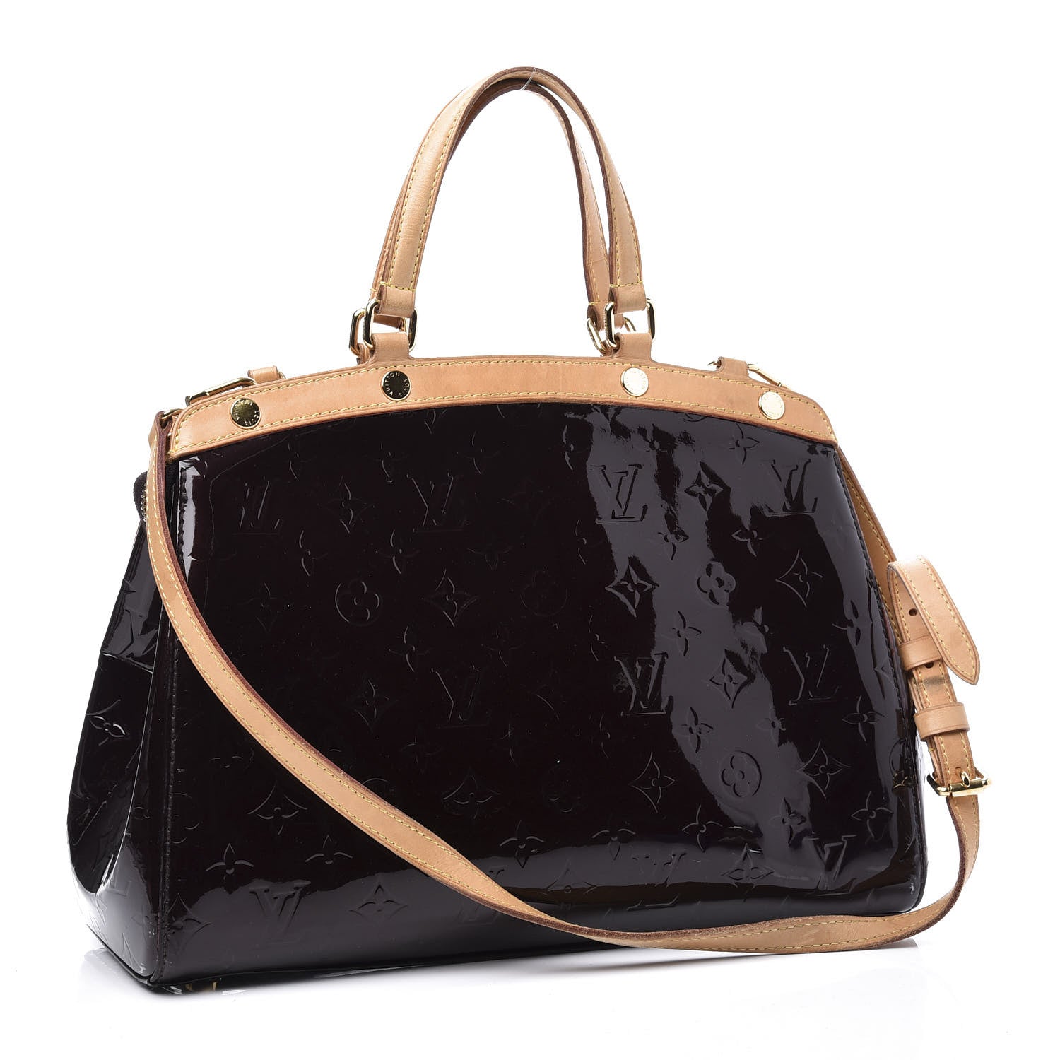 Louis Vuitton Vernis Brea MM Amarante 2 of 11