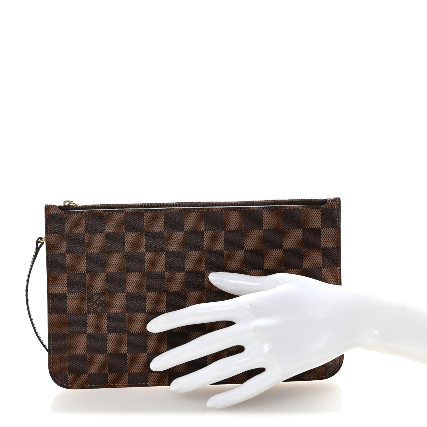 Louis Vuitton Damier Ebene Neverfull MM GM Pochette 2 of 7