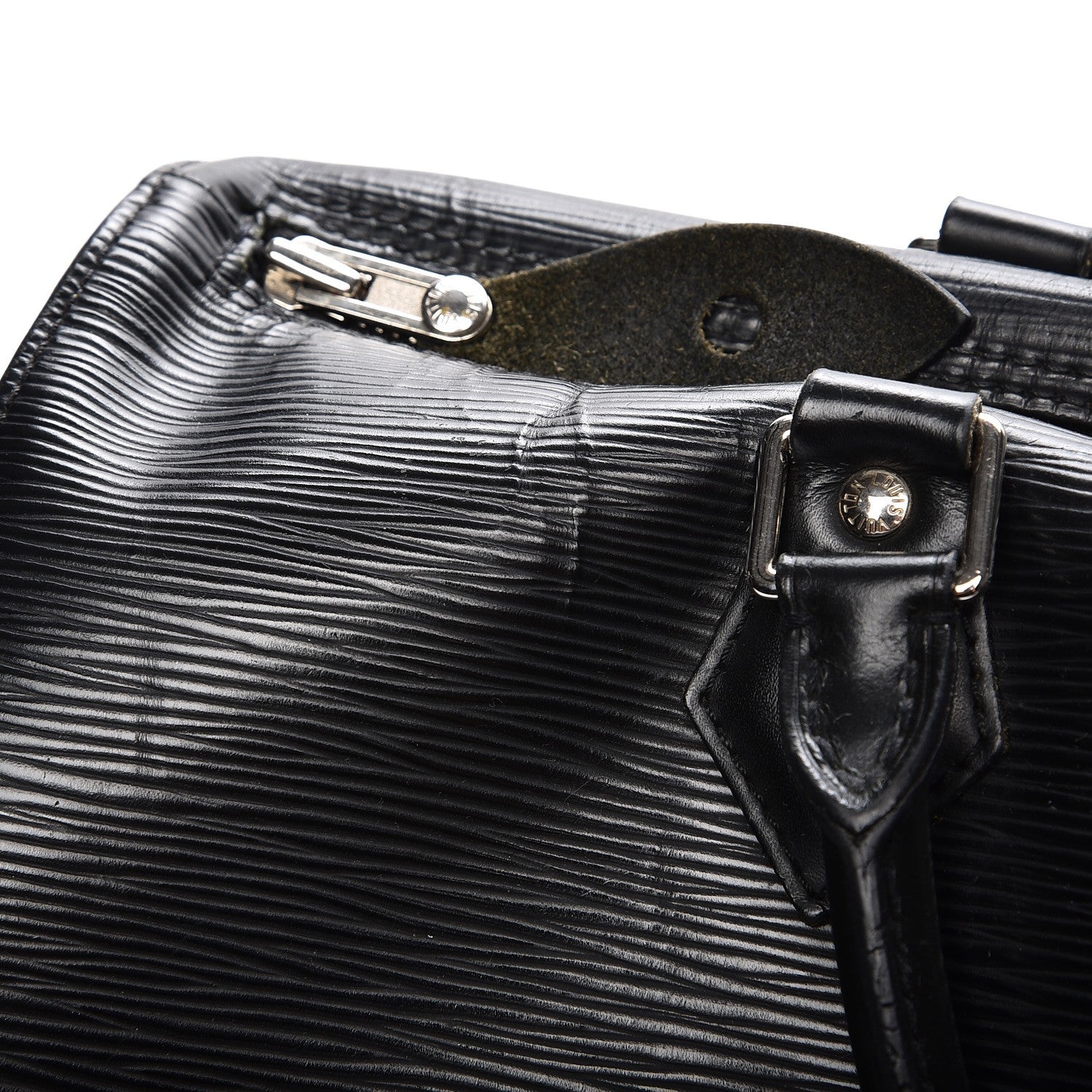 Louis Vuitton Epi Speedy 30 Black 10 of 13