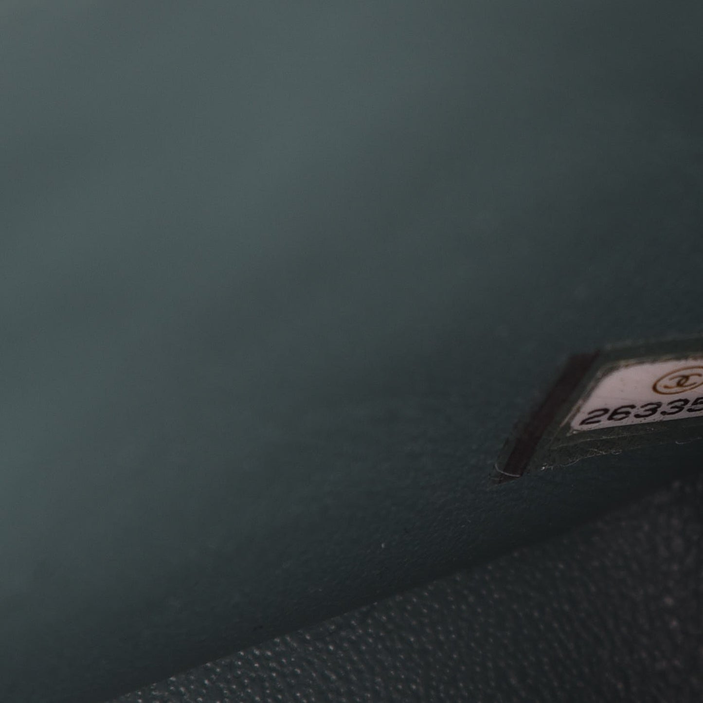 Lambskin Quilted Mini Square Flap Green