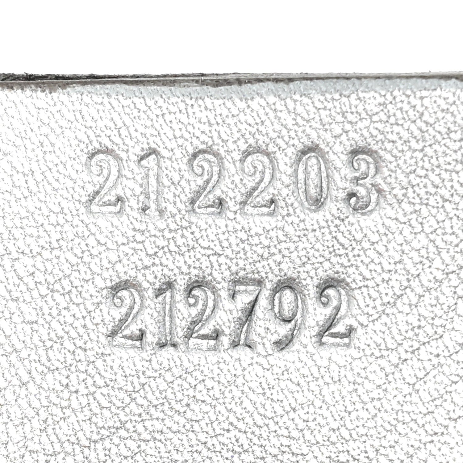Gucci Guccissima New Britt Wristlet Silver 7 of 11