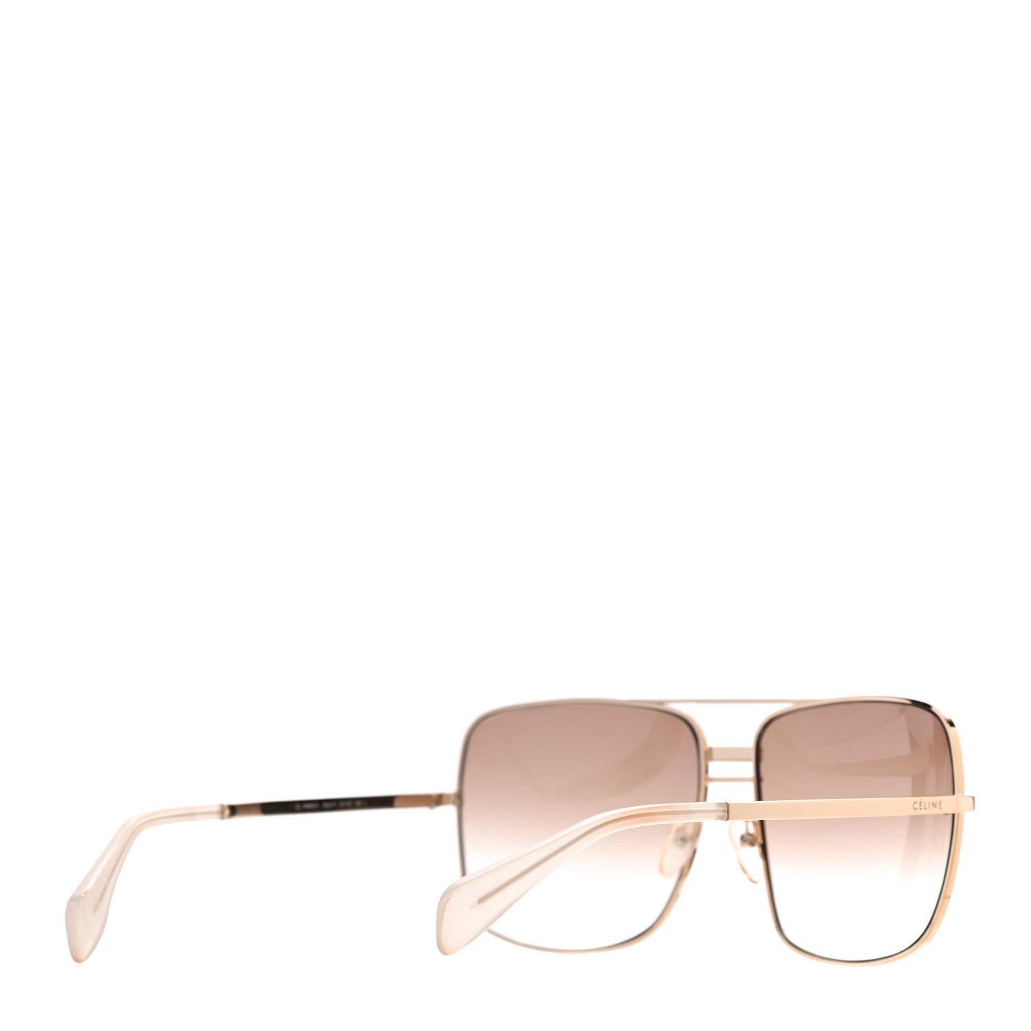 Celine Metal Sunglasses CL 41808/S Gold 3 of 6