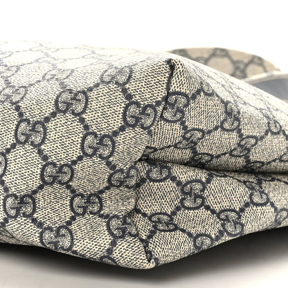 Gucci GG Plus Monogram Medium Signature Web Loop Tote Navy 10 of 10