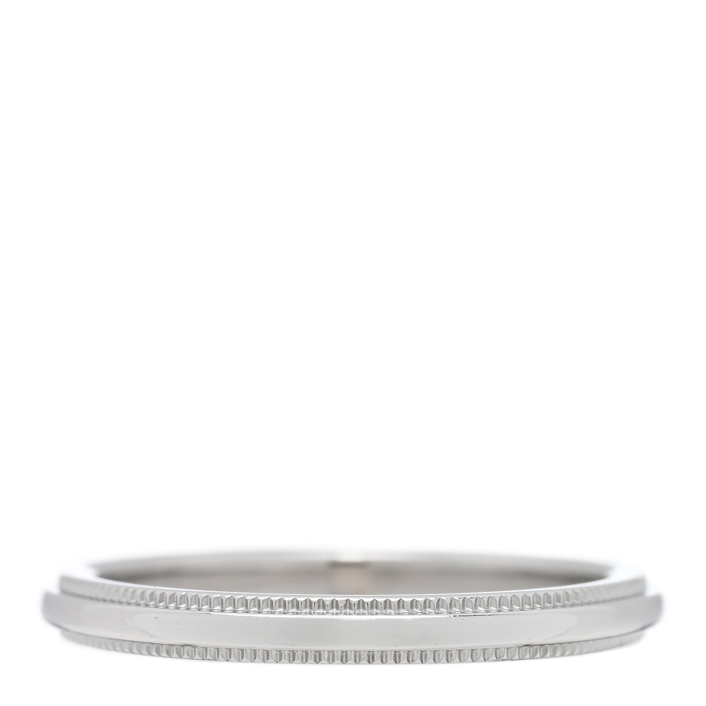 Platinum 2mm Milgrain Wedding Band Ring 49 5