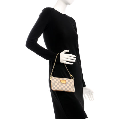 Louis Vuitton Damier Azur Pochette Milla MM 2 of 7