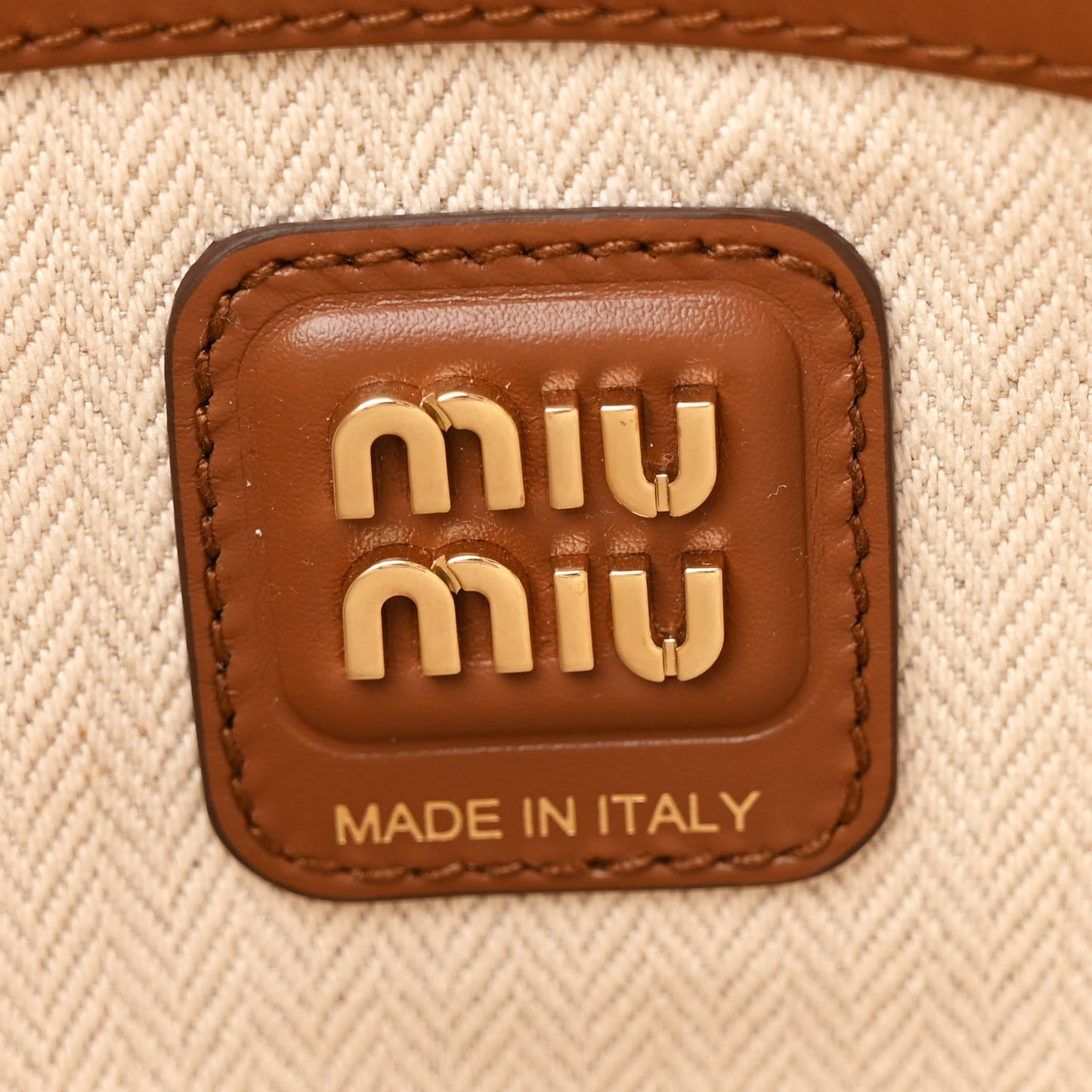 Nappa Patchwork Ivy Bag Cognac