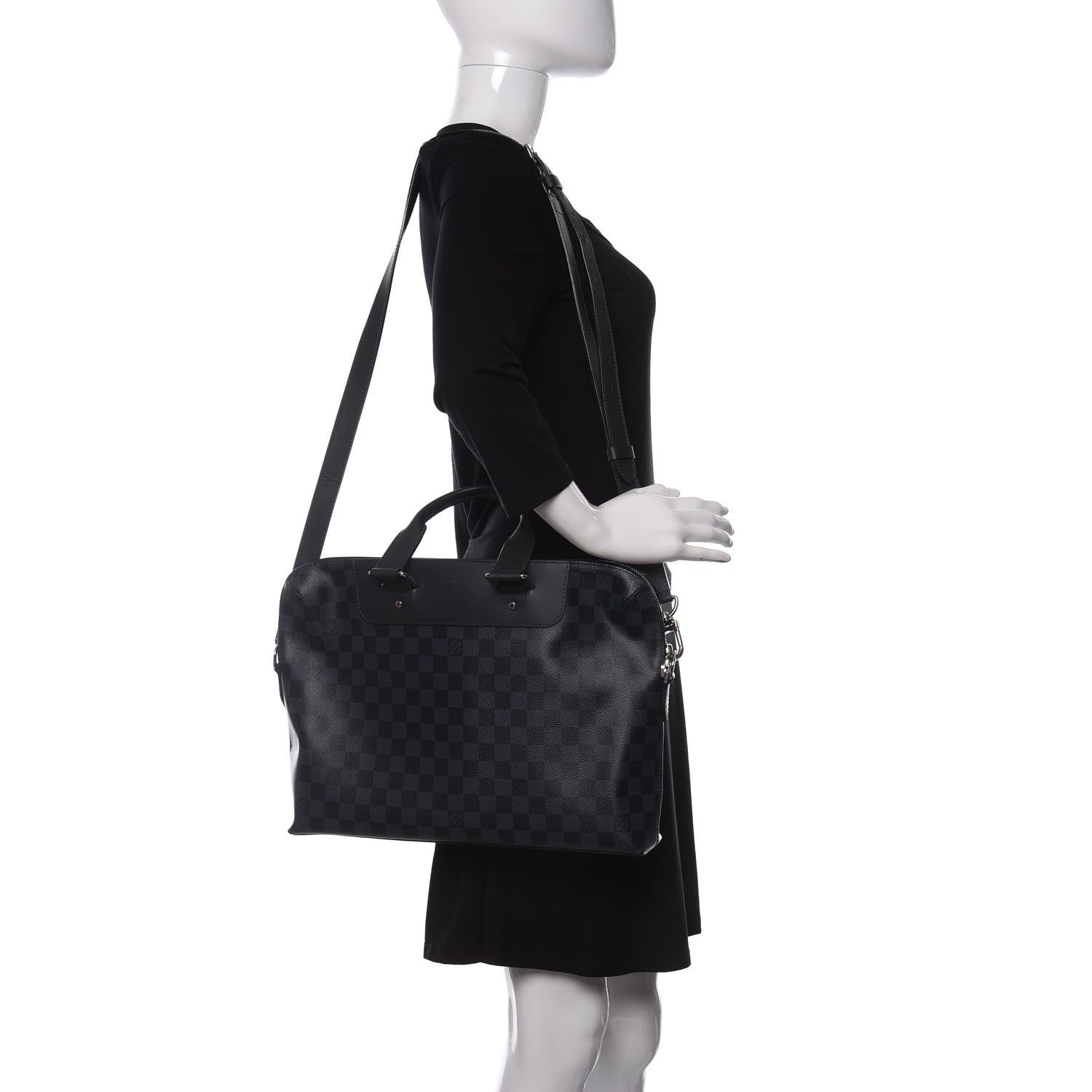 Louis Vuitton Damier Cobalt Porte-Documents Jour 2 of 12