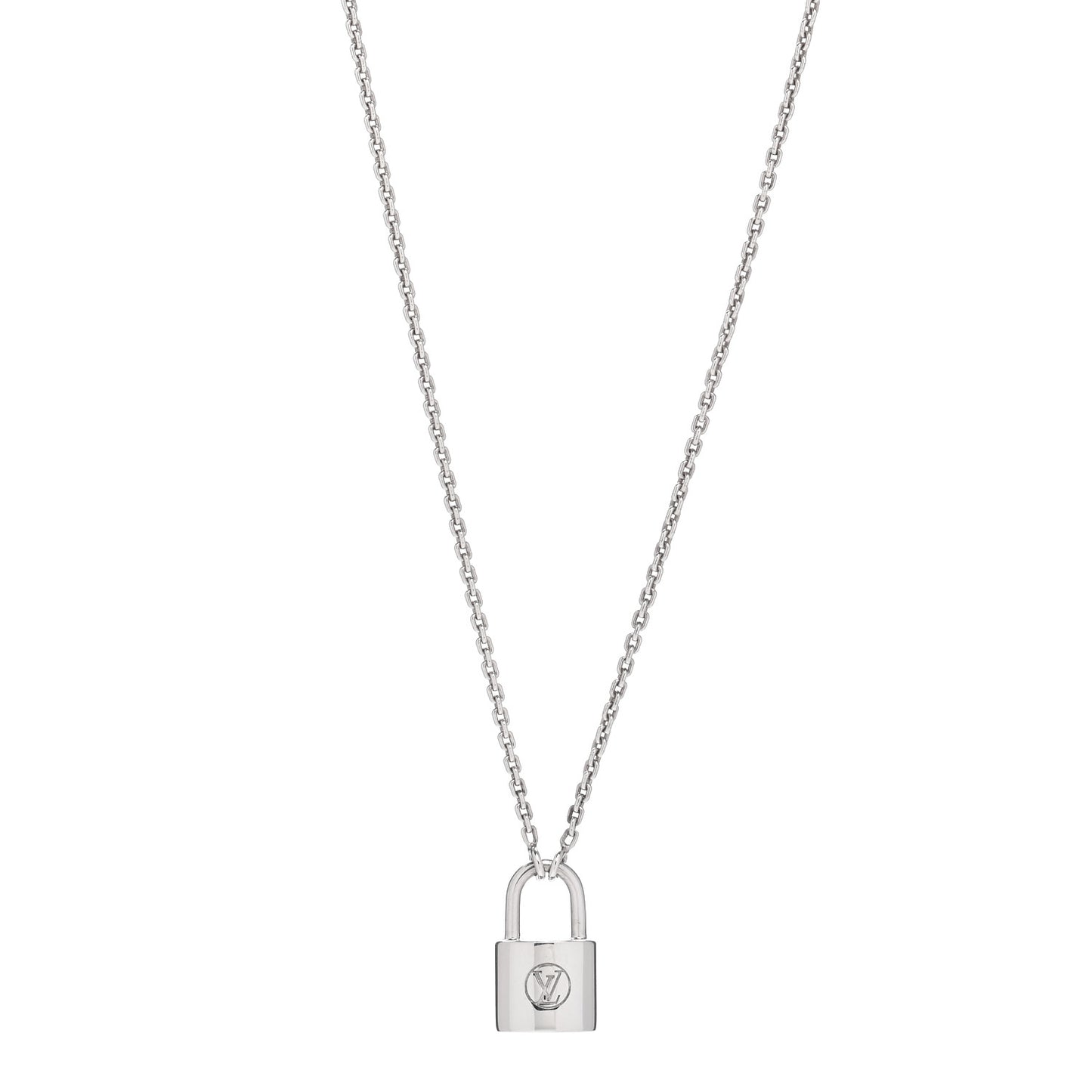 Sterling Silver Lockit Necklace