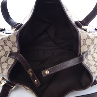 Gucci Monogram Medium Abbey Shoulder Bag Dark Brown 5 of 9